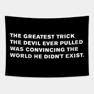 Usual Suspects Quote Tapestry