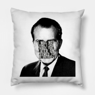 Potus series Richard Nixon Pillow