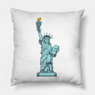 Statue Of Liberty Pillow
