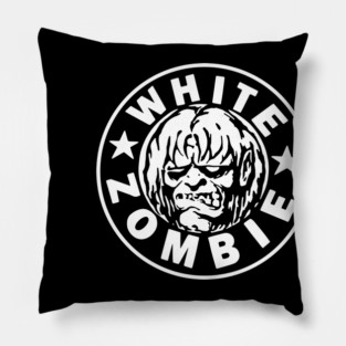 White Zombie Pillow