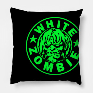 White Zombie Pillow