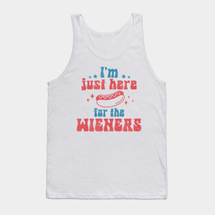 I'm Just Here For The Wieners Tank Top