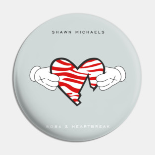 Shawn Michaels 808s & Heartbreak Pin