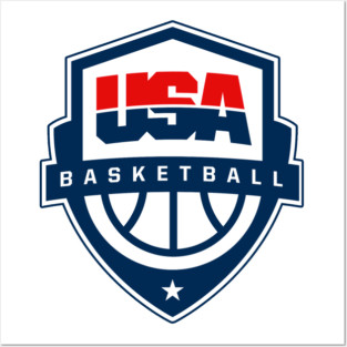USA Basketball Badge Posters and Art