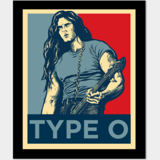 Type O Hope Negative Posters and Art