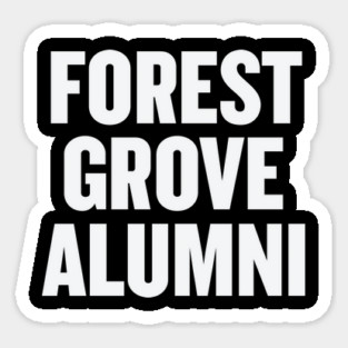 Forest Grove Alumni Sticker