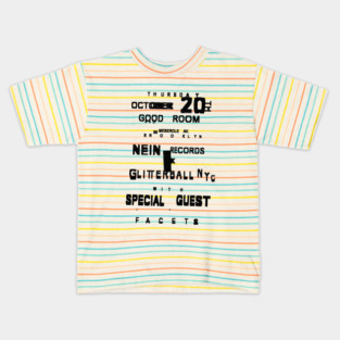 Thursday October 20 Good Room retro old style quote Kids T-Shirt