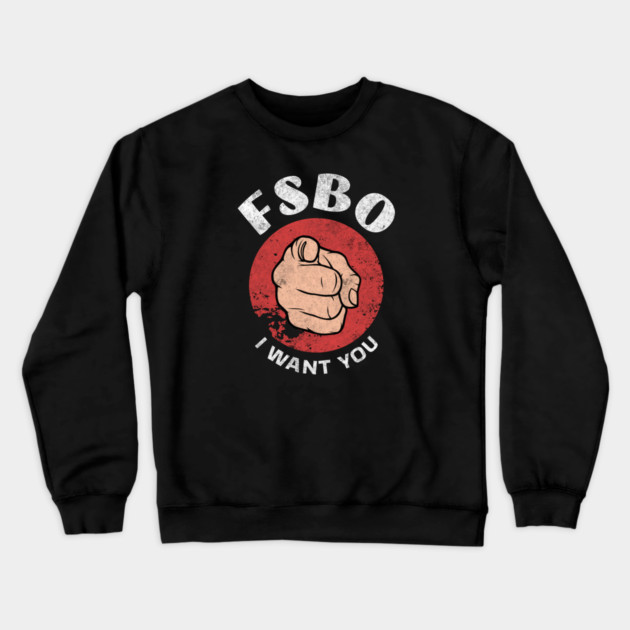 FSBO - I Want You Crewneck Sweatshirt by REG