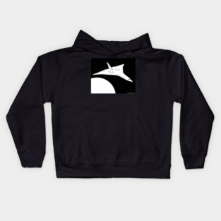 I.C.C. Ship in flight Kids Hoodie