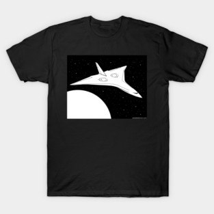 I.C.C. Ship in flight T-Shirt