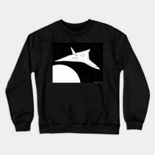 I.C.C. Ship in flight Crewneck Sweatshirt