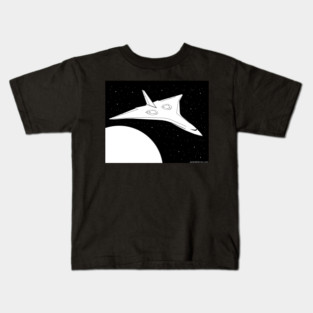 I.C.C. Ship in flight Kids T-Shirt