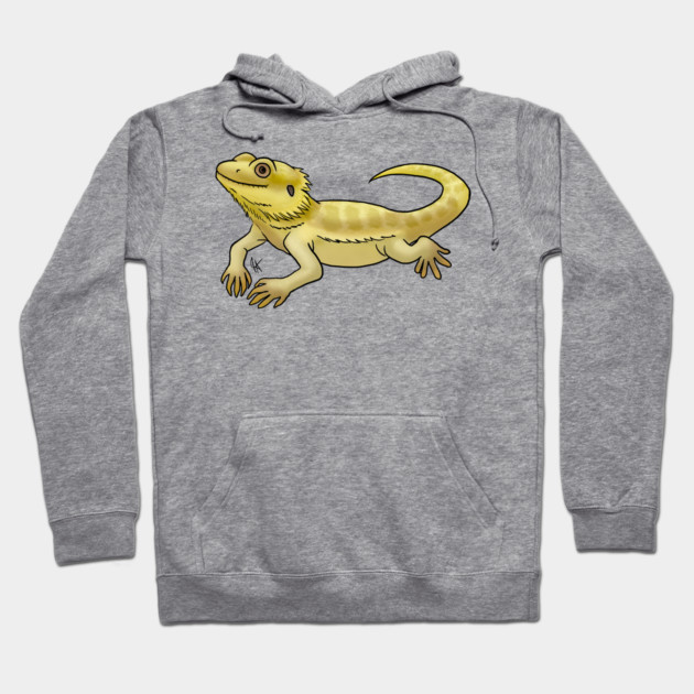 Reptile Bearded Dragon Yellow Morph Hoodie