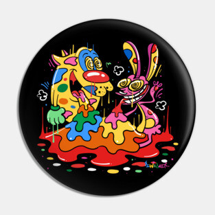 Ren and Stimpy Pin