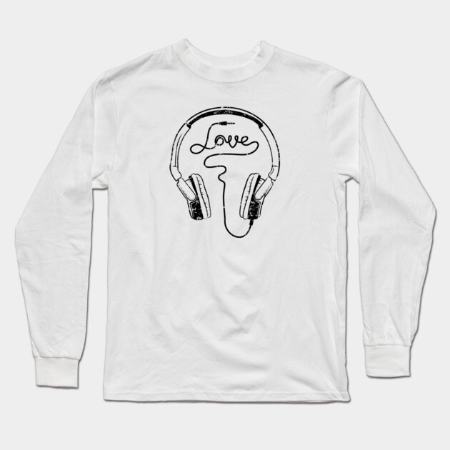 Sound of Love. Light Vibe Long Sleeve T-Shirt by filiposwear