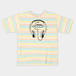 Sound of Love. Light Vibe Kids T-Shirt
