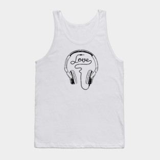 Sound of Love. Light Vibe Tank Top