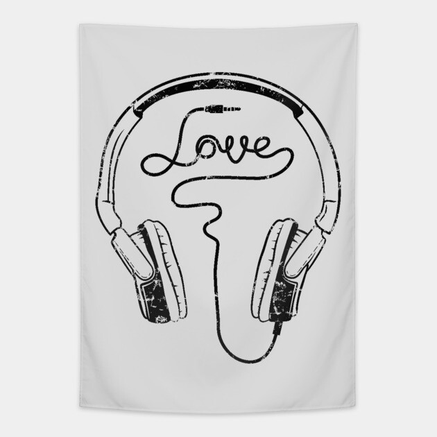 Sound of Love. Light Vibe Tapestry by filiposwear