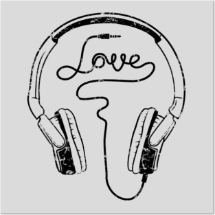 Sound of Love. Light Vibe Posters and Art