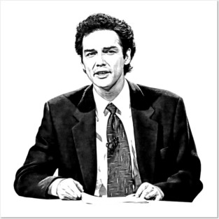Norm Macdonald // Classic Vintage Style Posters and Art