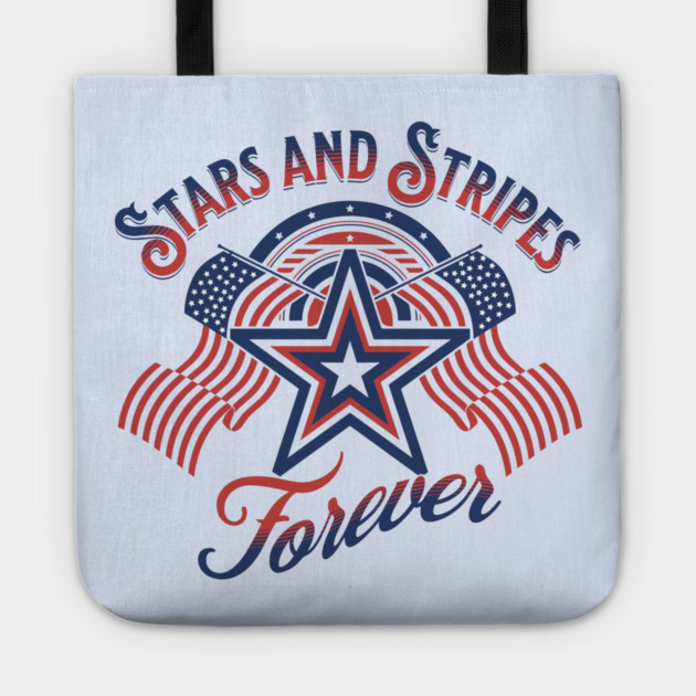 Stars And Stripes Forever Tote by The WYLD Tribe