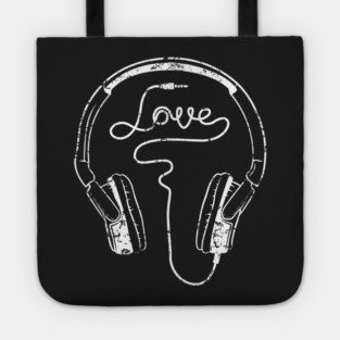 Sound of Love. Dark Vibe Tote
