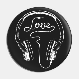 Sound of Love. Dark Vibe Pin