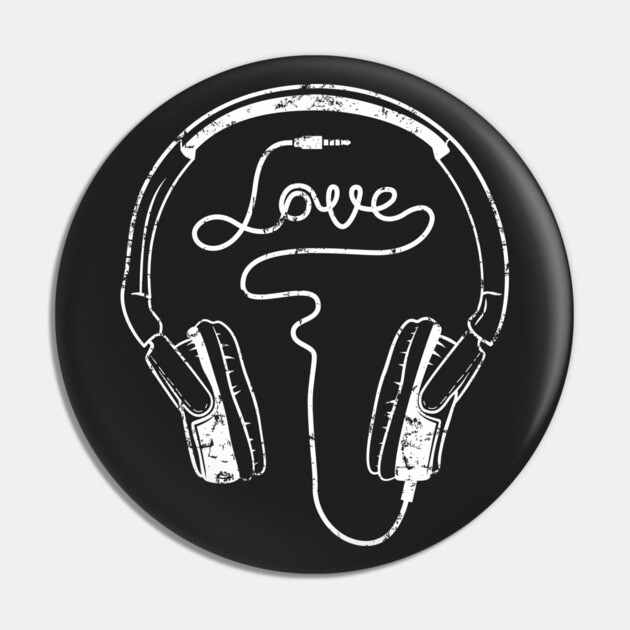 Sound of Love. Dark Vibe Pin by filiposwear