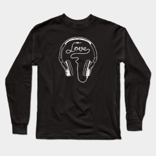 Sound of Love. Dark Vibe Long Sleeve T-Shirt