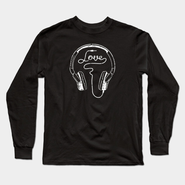Sound of Love. Dark Vibe Long Sleeve T-Shirt by filiposwear