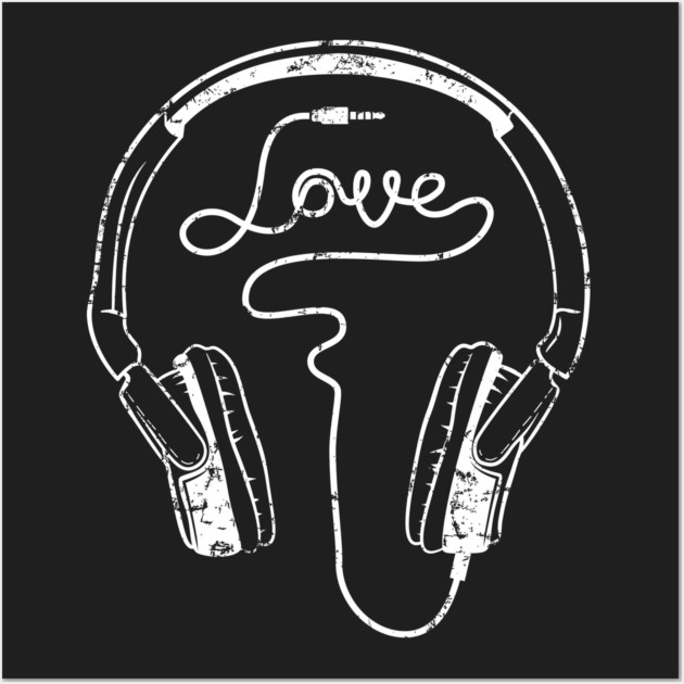 Sound of Love. Dark Vibe Wall Art by filiposwear