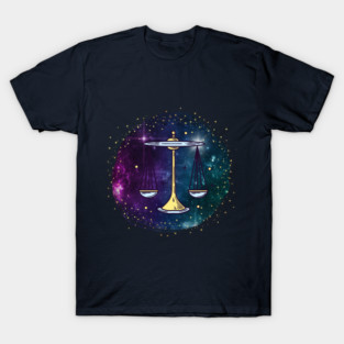 Libra, Libra girl, Zodiac Astrology sign love star happiness T-Shirt