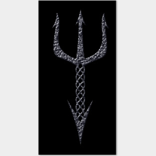 Trident Symbol Posters and Art