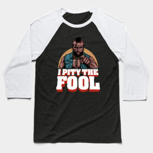 Mr T, Clubber Lang, B.A. Baracus Baseball T-Shirt