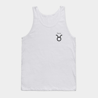 Taurus zodiac sign merchandise Tank Top