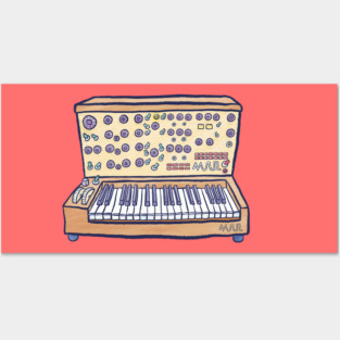 Synthesizer Posters and Art