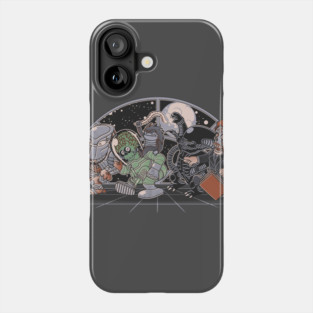Where the nasty Aliens are Phone Case