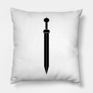 black roman gladius Pillow