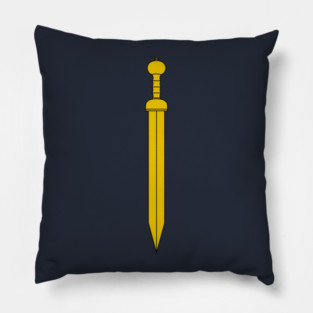 golden roman gladiolus Pillow