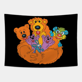 Bear in the big blue house - ensemble Tapestry