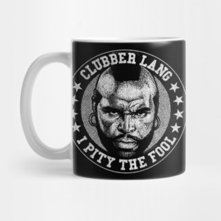 Mr T, DISTRESSED, Clubber Lang, B.A. Baracus Mug