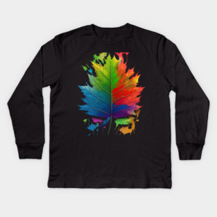 Canadian patriot Kids Long Sleeve T-Shirt