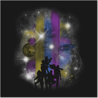 Galaxy A-Holes Posters and Art