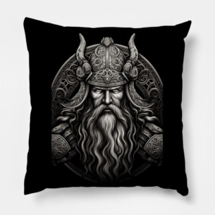 Viking Warrior Pillow