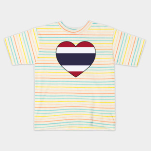 Heart - Thailand Kids T-Shirt