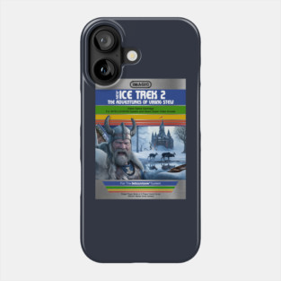 Imagic's Ice Trek 2 - The Adventures of Viking Stew Phone Case