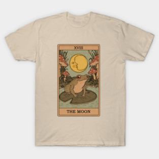 The Moon - Frogs Tarot T-Shirt