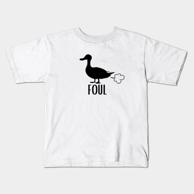 Foul Fowl Kids T-Shirt by MEGAFUNNY UNLIMITED