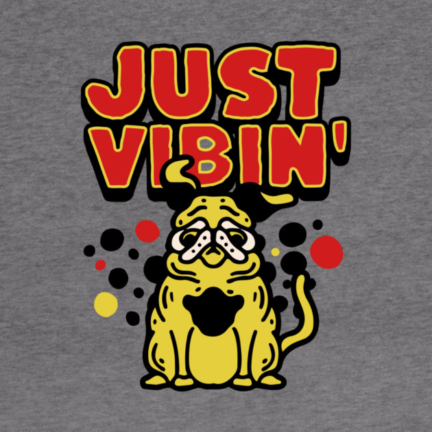 Funny Bulldog Just Vibin by The WYLD Tribe