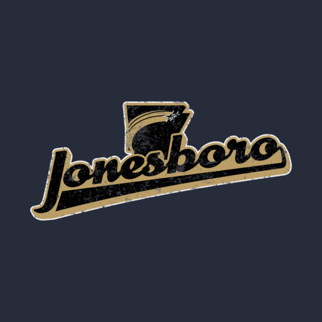 Jonesboro Retro Swash (Gold) by rt-shirts